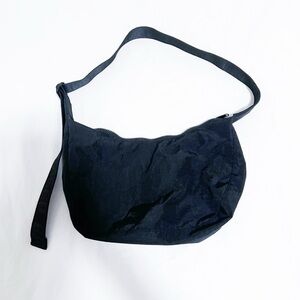 BAGGU Black Medium Nylon Crescent